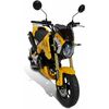 ERMAX ΖΕΛΑΤΊΝΑ HONDA MSX 125 2013-2015 30CM LIGHT BLACK