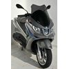 ERMAX ΖΕΛΑΤΊΝΑ PIAGGIO X10 2013-2017 ΚΟΝΤΉ 54CM ΣΚΟΎΡΟ ΦΙΜΈ