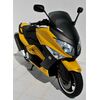 ERMAX ΖΕΛΑΤΊΝΑ YAMAHA TMAX 500 2008-2011 ΚΟΝΤΉ HYPER 55CM ΣΚΟΎΡΟ ΦΙΜΈ