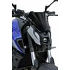 ERMAX ΖΕΛΑΤΊΝΑ YAMAHA MT 07 2021-2024 ΚΟΝΤΉ HYPER 22CM ΣΚΟΎΡΟ ΦΙΜΈ