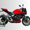 ERMAX ΚΑΡΊΝΑ HONDA CB 1000 HORNET 2025-2026 ΜΑΎΡΗ ΆΒΑΦΗ