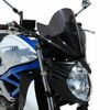 ERMAX ΖΕΛΑΤΊΝΑ SUZUKI GLADIUS 650 2008-2015 ΚΟΝΤΉ 22CM ΣΚΟΎΡΟ ΦΙΜΈ