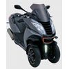 ERMAX ΖΕΛΑΤΊΝΑ PEUGEOT METROPOLIS 400I 2013-2020 ΚΟΝΤΉ 43CM ΣΚΟΎΡΟ ΦΙΜΈ