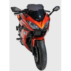 ERMAX ΖΕΛΑΤΊΝΑ KAWASAKI Z 650 2017-2019 ΚΟΝΤΉ 35CM ΣΚΟΎΡΟ ΦΙΜΈ