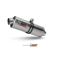 MIVV OVAL ΟΛΌΣΩΜΗ ΕΞΆΤΜΙΣΗ SUZUKI V STROM 650 2004-2006 ST. STEEL