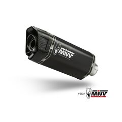 MIVV SR-1 ΟΛΌΣΩΜΗ ΕΞΆΤΜΙΣΗ SUZUKI GSX 8S 2023-2024 BLACK