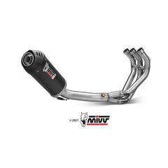 MIVV OVAL ΟΛΌΣΩΜΗ ΕΞΆΤΜΙΣΗ YAMAHA TRACER 900 GT 2015-2020 CARBON