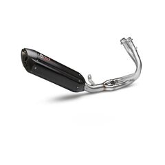 MIVV SUONO EXHAUST FULL SYSTEM KAWASAKI ER6 N F 2012-2016 BLACK
