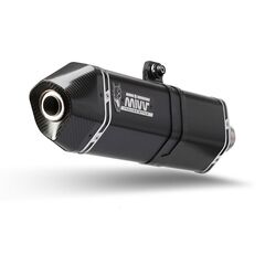 MIVV SPEED EDGE EXHAUST SLIP-ON SUZUKI V STROM 800 DE 2024-2025 BLACK