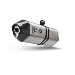 MIVV SPEED EDGE EXHAUST SLIP-ON SUZUKI V STROM 800 DE 2024-2025 ST. STEEL