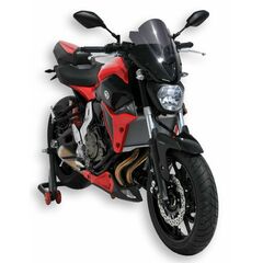 ERMAX ΖΕΛΑΤΊΝΑ NOSE YAMAHA MT 07 2014-2017 39CM ΣΚΟΎΡΟ ΦΙΜΈ