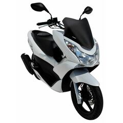 ERMAX ΖΕΛΑΤΊΝΑ HONDA PCX 125/150 2010-2013 ΚΟΝΤΉ 37CM ΣΚΟΎΡΟ ΦΙΜΈ