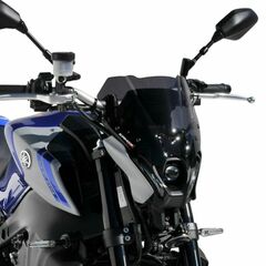 ERMAX ΖΕΛΑΤΊΝΑ YAMAHA MT 09 2021-2023 ΚΟΝΤΉ 21CM ΣΚΟΎΡΟ ΦΙΜΈ