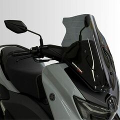 ERMAX ΖΕΛΑΤΊΝΑ YAMAHA NMAX 125 2025-2026 ΚΟΝΤΉ 48CM ΣΚΟΎΡΟ ΦΙΜΈ