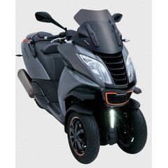 ERMAX ΖΕΛΑΤΊΝΑ PEUGEOT METROPOLIS 400I 2013-2020 ΚΟΝΤΉ 43CM ΣΚΟΎΡΟ ΦΙΜΈ