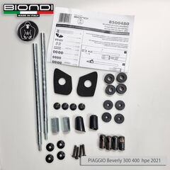 BIONDI KIT ΤΟΠΟΘΈΤΗΣΗΣ ΓΙΑ ΖΕΛΑΤΊΝΑ PIAGGIO BEVERLY 300 400 HPE 2021-2024