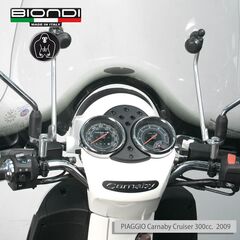 BIONDI KIT ΤΟΠΟΘΈΤΗΣΗΣ ΓΙΑ ΨΗΛΉ ΖΕΛΑΤΊΝΑ PIAGGIO CARNABY CRUISER 300 2009-2012