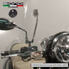 BIONDI KIT ΤΟΠΟΘΈΤΗΣΗΣ ΓΙΑ ΖΕΛΑΤΊΝΑ ΨΗΛΉ PIAGGIO BEVERLY CRUISER 250-500 2007-2012