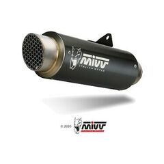 MIVV GPPRO ΟΛΌΣΩΜΗ ΕΞΆΤΜΙΣΗ BMW G 310 GS 2017-2024 BLACK