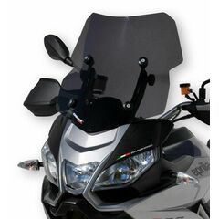 ERMAX ΖΕΛΑΤΊΝΑ APRILIA CAPONORD 1200 2012-2016 ΤΟΥΡΙΣΤΙΚΉ 45CM ΣΚΟΎΡΟ ΦΙΜΈ