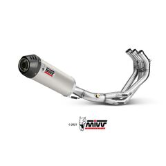 MIVV OVAL ΟΛΌΣΩΜΗ ΕΞΆΤΜΙΣΗ YAMAHA TRACER 900 GT 2015-2020 TITANIUM