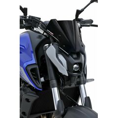 ERMAX ΖΕΛΑΤΊΝΑ YAMAHA MT 07 2021-2024 ΚΟΝΤΉ HYPER 22CM ΣΚΟΎΡΟ ΦΙΜΈ