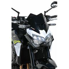 ERMAX ΖΕΛΑΤΊΝΑ KAWASAKI Z 900 2020-2024 ΚΟΝΤΉ HYPER 26CM ΣΚΟΎΡΟ ΦΙΜΈ