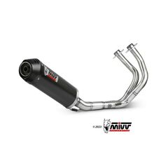 MIVV OVAL ΟΛΌΣΩΜΗ ΕΞΆΤΜΙΣΗ KAWASAKI Z 650 NINJA 650 2017-2023 CARBON