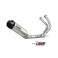 MIVV OVAL ΟΛΌΣΩΜΗ ΕΞΆΤΜΙΣΗ KAWASAKI Z 650 NINJA 650 2017-2023 TITANIUM