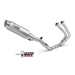 MIVV GPPRO ΟΛΌΣΩΜΗ ΕΞΆΤΜΙΣΗ KAWASAKI Z 650 NINJA 650 2017-2023 TITANIUM