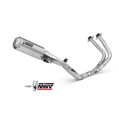 MIVV MK3 ΟΛΌΣΩΜΗ ΕΞΆΤΜΙΣΗ KAWASAKI Z 650 NINJA 650 2017-2023 ST. STEEL