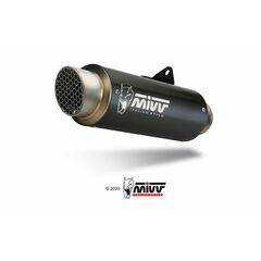 MIVV GPPRO ΤΕΛΙΚΌ ΕΞΆΤΜΙΣΗΣ KTM DUKE 125 390 RC 125 390 2017-2020 BLACK