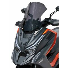 ERMAX ΖΕΛΑΤΊΝΑ KYMCO DTX 360 2022-2024 ΤΟΥΡΙΣΤΙΚΉ 46CM ΣΚΟΎΡΟ ΦΙΜΈ