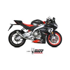 MIVV X-M1 ΟΛΌΣΩΜΗ ΕΞΆΤΜΙΣΗ APRILIA RS 660 TUONO 660 2020-2024 TITANIUM