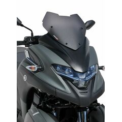ERMAX ΖΕΛΑΤΊΝΑ YAMAHA TRICITY 300 2020-2024 ΚΟΝΤΉ 41CM ΣΚΟΎΡΟ ΦΙΜΈ