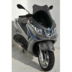 ERMAX ΖΕΛΑΤΊΝΑ PIAGGIO X10 2013-2017 ΚΟΝΤΉ 54CM ΣΚΟΎΡΟ ΦΙΜΈ