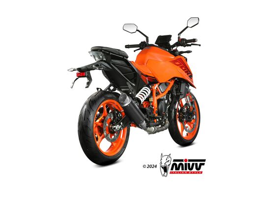 MIVV GPPRO ΤΕΛΙΚΌ ΕΞΆΤΜΙΣΗΣ KTM DUKE 390 2024-2025 CARBON