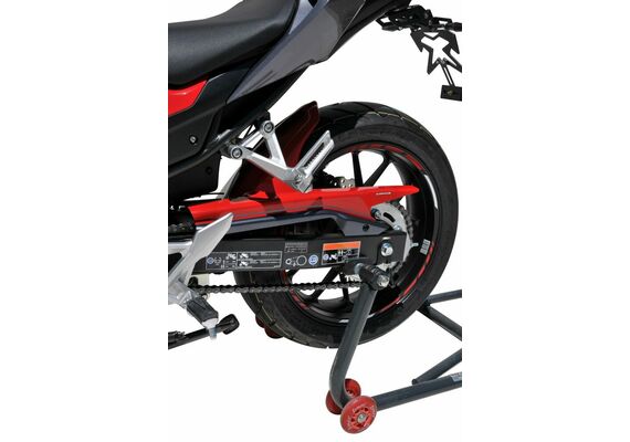 ERMAX REAR HUGGER HONDA CB 500F 2016-2018 UNPAINTED BLACK