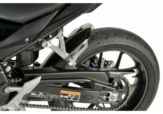 ERMAX REAR HUGGER HONDA CB 500F 2019-2023 UNPAINTED BLACK