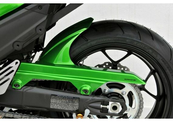 ERMAX REAR HUGGER KAWASAKI ZZR 1400 2006-2020 UNPAINTED BLACK