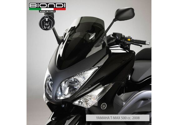 BIONDI WINDSCREEN YAMAHA T MAX 500 2008-2011 55X45CM DARK SMOKE