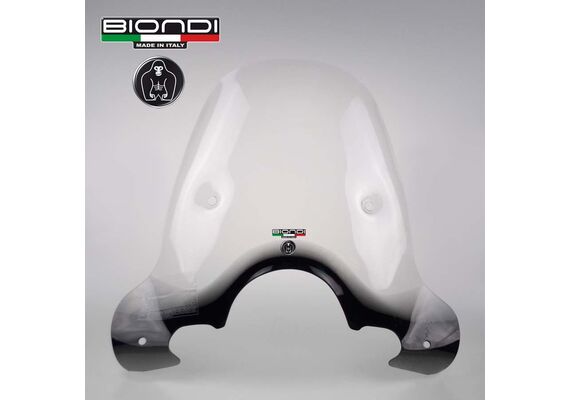 BIONDI WINDSCREEN CARNABY CRUISER 300 2009-2012 HIGH 68X69CM CLEAR