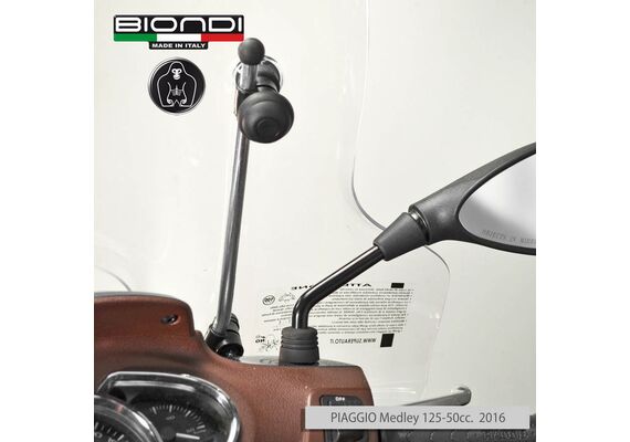 BIONDI FITTING KIT FOR WINDSCREEN PIAGGIO BEVERLY 300 350 2010-2020 MEDLEY S 125 150 2016-2019