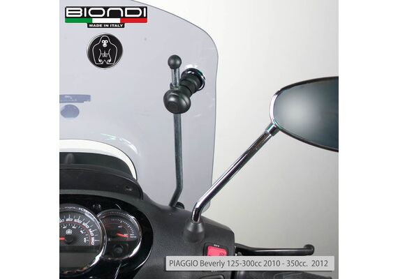 BIONDI FITTING KIT FOR WINDSCREEN PIAGGIO BEVERLY 300 350 2010-2020 MEDLEY S 125 150 2016-2019