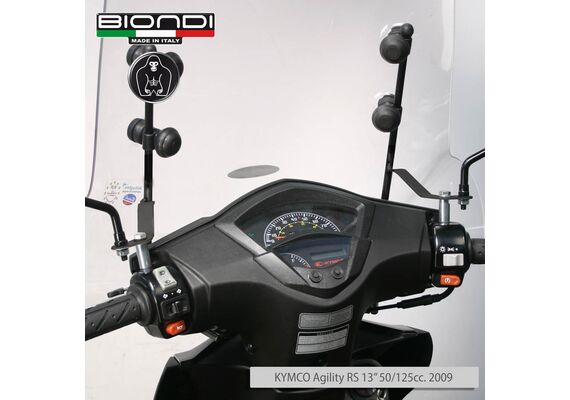 BIONDI FITTING KIT FOR WINDSCREEN KYMCO AGILITY RS 13'' 125 2009-2013