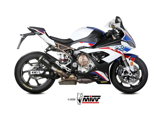 MIVV MK3 EXHAUST SLIP-ON BMW S 1000 RR 2019-2024 CARBON