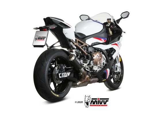MIVV MK3 EXHAUST SLIP-ON BMW S 1000 RR 2019-2024 CARBON