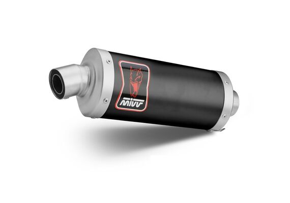 MIVV DAKAR EXHAUST SLIP-ON CF MOTO 450 MT 2024-2025 BLACK