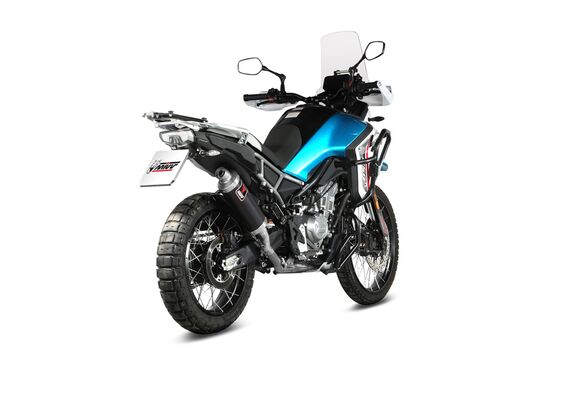MIVV DAKAR EXHAUST SLIP-ON CF MOTO 450 MT 2024-2025 BLACK