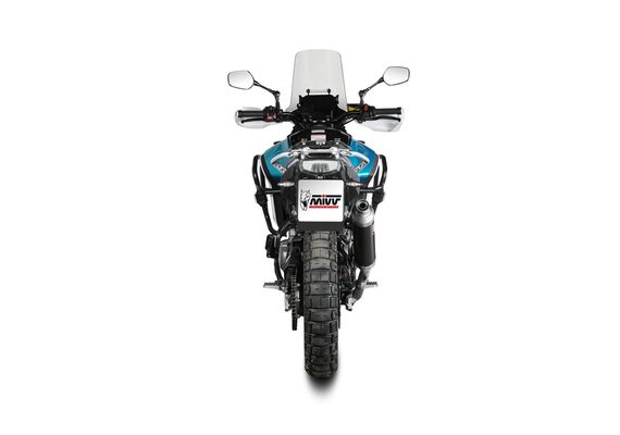 MIVV DAKAR EXHAUST SLIP-ON CF MOTO 450 MT 2024-2025 BLACK